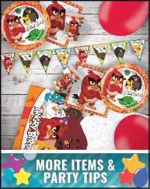 Angry Birds Party Supplies, Decorations, Balloons and Ideas